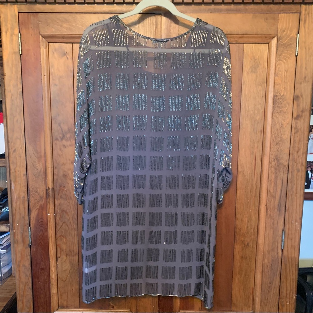 JOIE Beaded Mini Dress - Picture 2 of 3